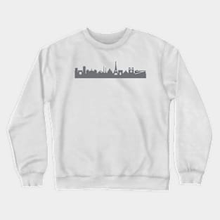 Paris in gray Crewneck Sweatshirt